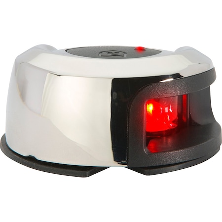 Attwood Attwood LightArmor Deck Mount Navigation Light - Stainless Steel - Port red - 2NM NV2012SSR-7
